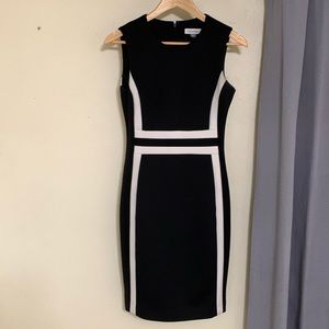 Black and white dress